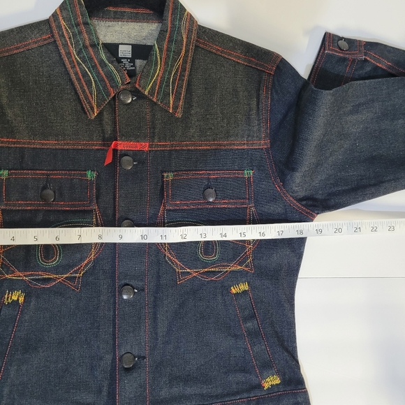 MARITHÉ FRANCOIS GIRBAUD VINTAGE DENIM JACKET - Picture 15 of 16